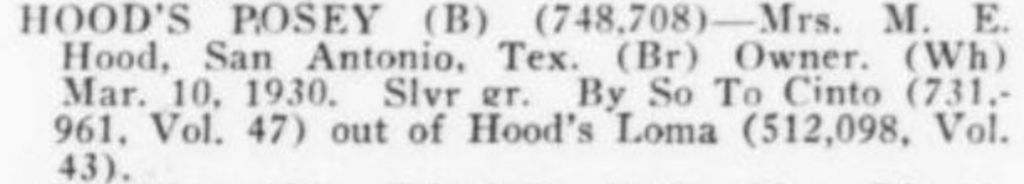Hood's Posey (748.708)