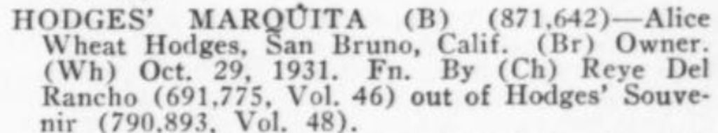 Hodges' Marquita (871.642)