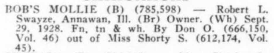 Bob's Mollie (785.598)